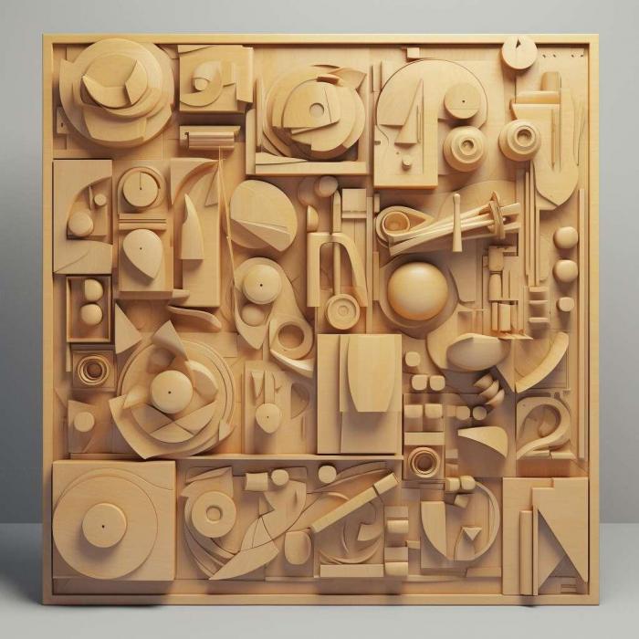 نموذج ثلاثي الأبعاد لآلة CNC 3D Art 